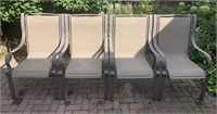 Set of 4 woven patio chairs - FL