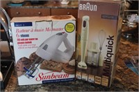 Braun Multiquick & Sunbeam Mixer