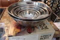 5 Piece Stainless Steel Bowl Set