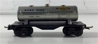 Lionel Lines SUNX 2680 Sunoco Tanker Railcar