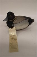 Carved Duck Decoy w/ honorable mention award