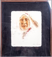 Art Cast Paper Native American Carlo Wahlbeck