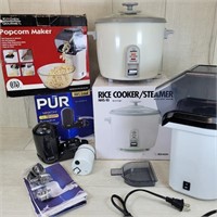 Rice Cooker, Popcorn Maker & Water Filters (PUR)