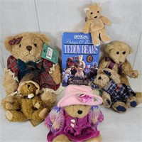 Stuffed Bears Boyd's Bear, 1990's Russ, Ty & Book