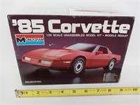 Monogram #2209 '85 Corvette Model Kit
