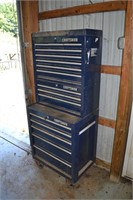 Craftsman 3 section 16 drawer rolling tool cabinet