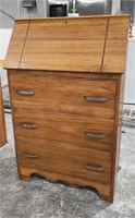 Antique Secretary's Desk, 3 drawers and pull down