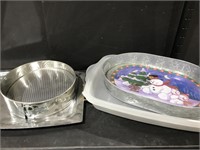 Assortment of pans and trays. Includes a