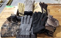 Assortment of winter and work glove