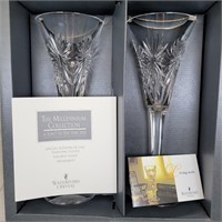 Waterford Millennium Collection Toasting Flutes