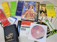 Workout DVD's & Fit Bands, Xflowsion, Danskin