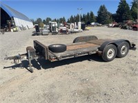 1982 WSWL 14’ T/A Flatbed Trailer