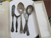 Five Pieces of Flatware