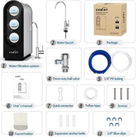 Ultra-Filtration Under Sink Water Filter With 3-St