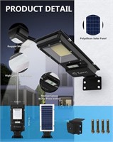 150W Solar Street Light Outdoor Dusk to Dawn, Comm