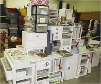 Professional Scrapbooking Work Station & Supplies