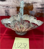 11 - SIGNED CERAMIC BASKET (N28)