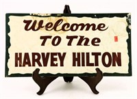 Lot #3065 - “Welcome to the Harvey Hilton” cu