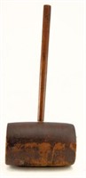 Lot #3068 - Large wooden Mallet Rom the Rusty