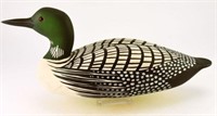 Lot #3088 - Tommy Deagle 1991 Loon decoy signed