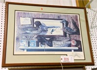Lot #3115 - If Old Birds Could Talk framed