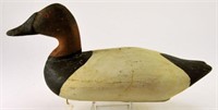 Lot #3161 - Barnes Style Canvasback Drake in
