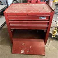 Red Waterloo Tool Chest w/ Casters