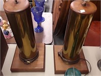 SHELL CASING LAMPS LOT