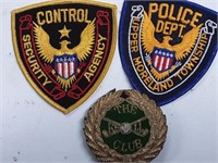 PATCH LOT POLICE DEPT. AND OTHER