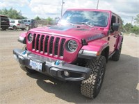 2022 JEEP WRANGLER UNLIMITED RUBICON 4XE 8794 KMS