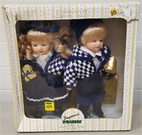 A Connoisseur Porcelain Dolls in Box