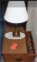 End table- lamp not included