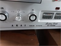 AKAJ  X-150D  REEL TO REEL TAPE  RECORDER&SPEAKERS