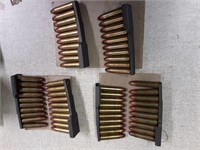 30 CARBINE FMJ WITH SPEED LOADER CLIPS LOT
