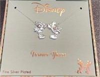 Disney Fine Silver Plated Necklace
