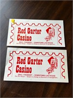 Red Garter casino coupon book Las Vegas