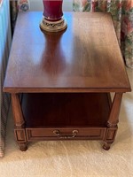 Wooden vintage side table