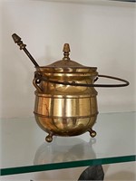 Vintage brass kerosene smudge pot