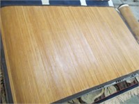 Hand woven Bamboo rug, 5'x8'