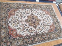 Handmade rug, 4'x5'7"