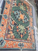 Handmade rug, 5'7"x9'2"