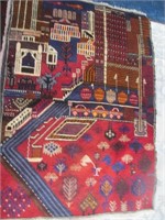 (5), Picture rug, 3'2"x4'6"