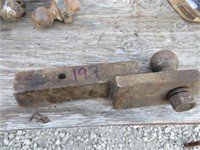 Solid Receiver Hitch w/ 2 5/16 Ball