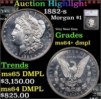 ***Auction Highlight*** 1882-s Morgan Dollar $1 Gr