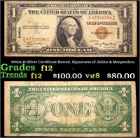 1935A $1 Silver Certificate Hawaii, Signatures of