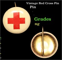 Vintage Red Cross Pin Grades NG