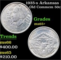 1935-s Arkansas Old Commem Half Dollar 50c Grades
