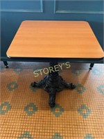26 x 24 Cast Iron Base Dining Table