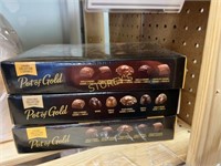 3 Boxes of Pot of Gold Chocolates