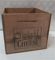 Vintage Wood Darigold Cheese Crate